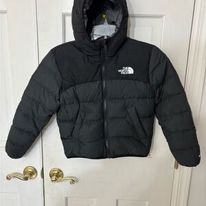The North Face Kids Black Puffer Jacket 600 series